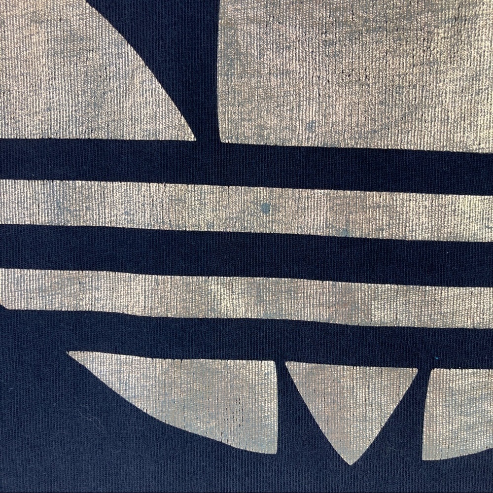 ADIDAS Original Trefoil T-shirt Gold On Black - Picture 8 of 12